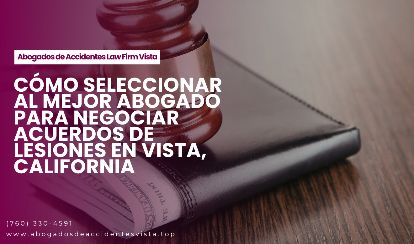 abogado lesiones negociación de acuerdo Vista