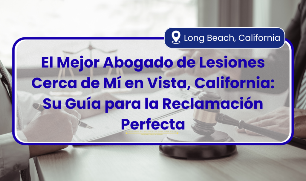 abogado de lesiones cerca de mí Vista